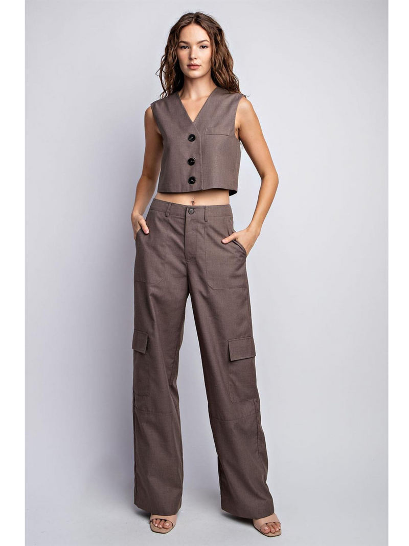 Mid Rise Cargo Pant – Ruby and Jenna