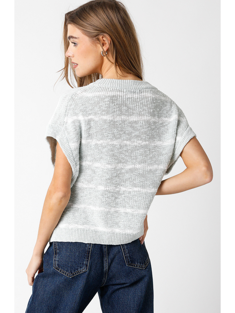Short Sleeve Sweater Vest