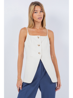 Cami Top With Adjustable Straps