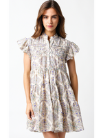 Button Up Baby Doll Dress