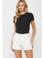 Mica- Fold Over High Rise Short