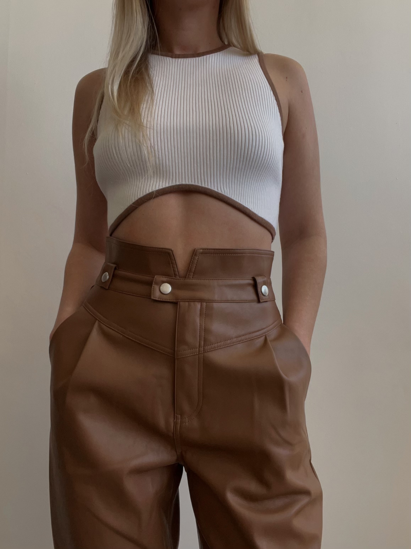 Ribbed Crop Top – Ruby and Jenna