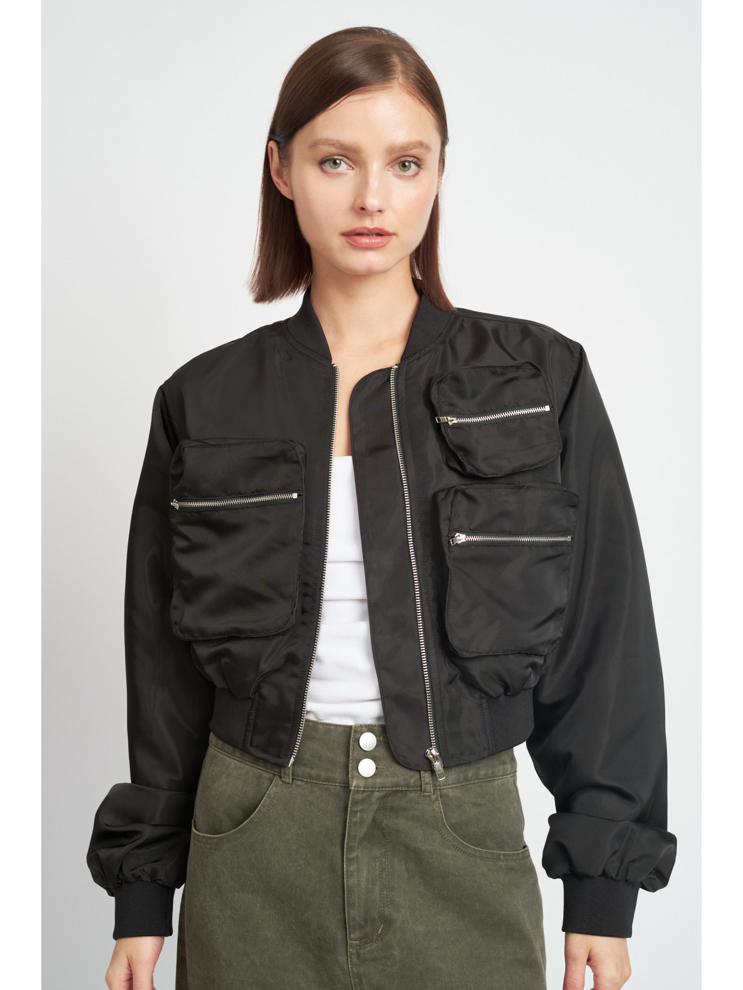 Cropped 2025 black bomber