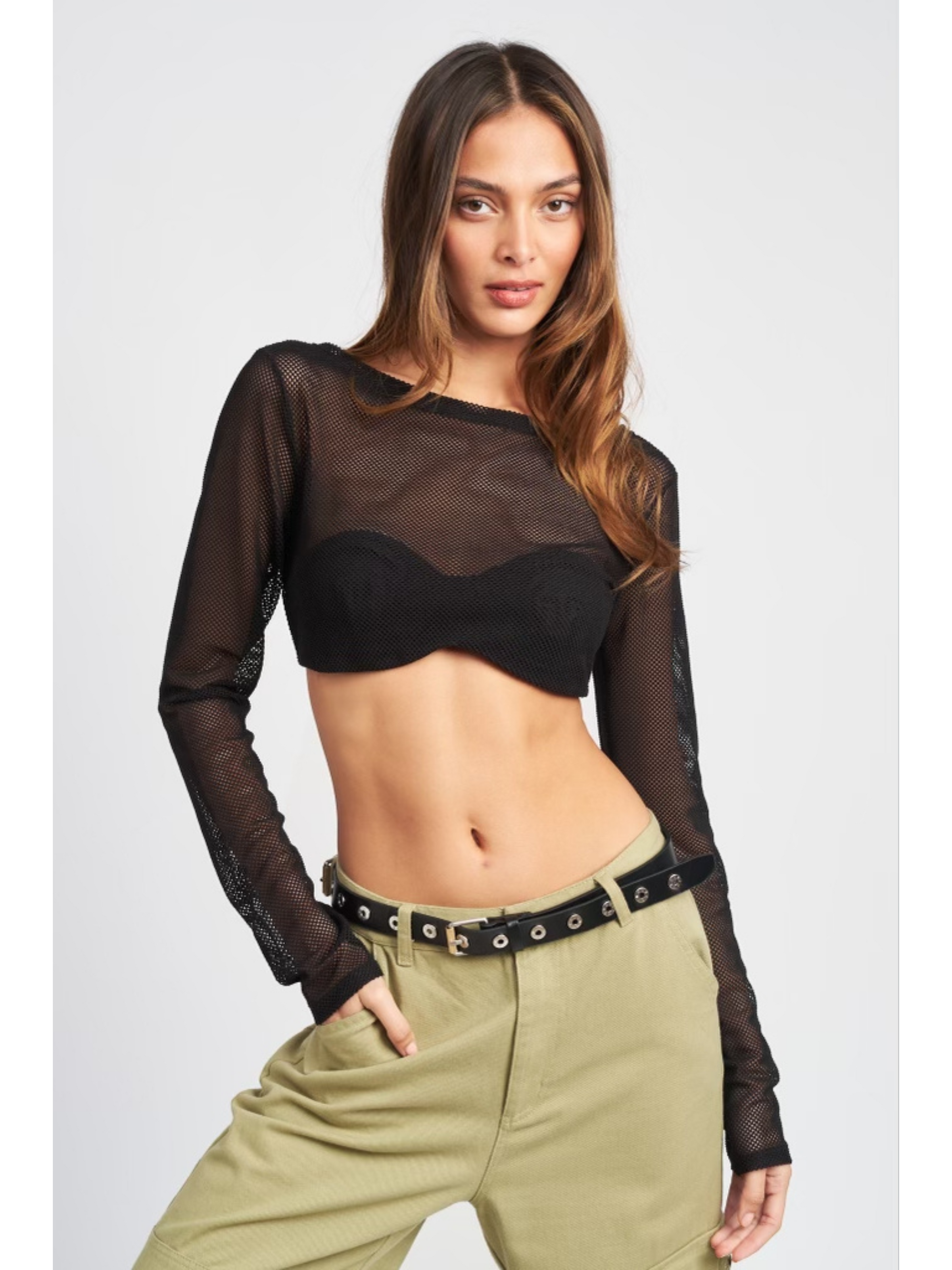 Bra top online with sleeves