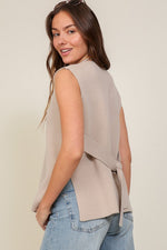 Vest With Side Tie